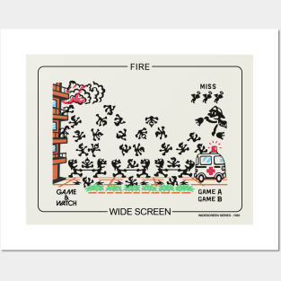 Game & Watch: Fire Posters and Art